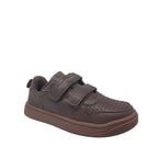 Sneakers escolares Stephane para niño color café
