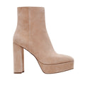 Botas de tacón No-Thx para mujer color beige