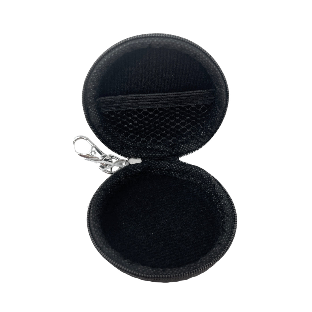 Porta Audífonos color negro
