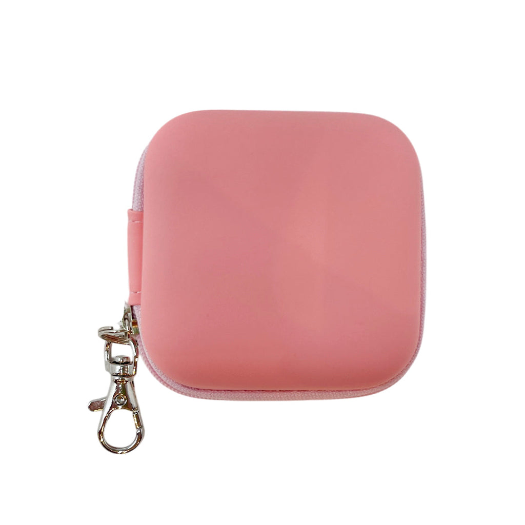 Porta Audífonos color rosado