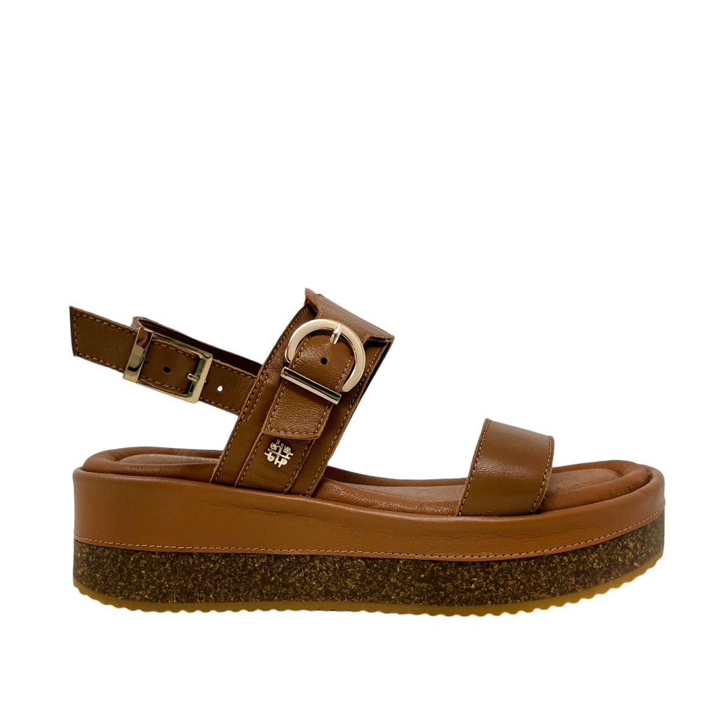 Sandalias Vianey para mujer color tan