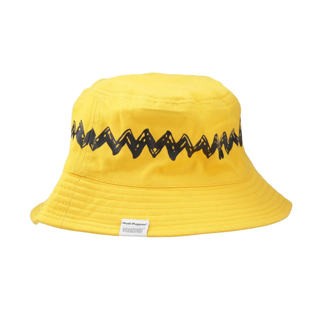 Gorro Charlie Brown para mujer color amarillo