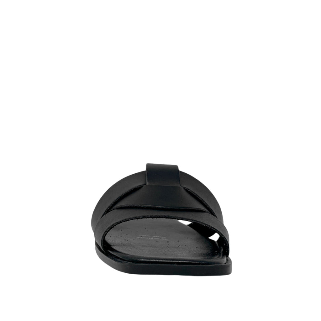 Sandalias flats Waiola para mujer color negro