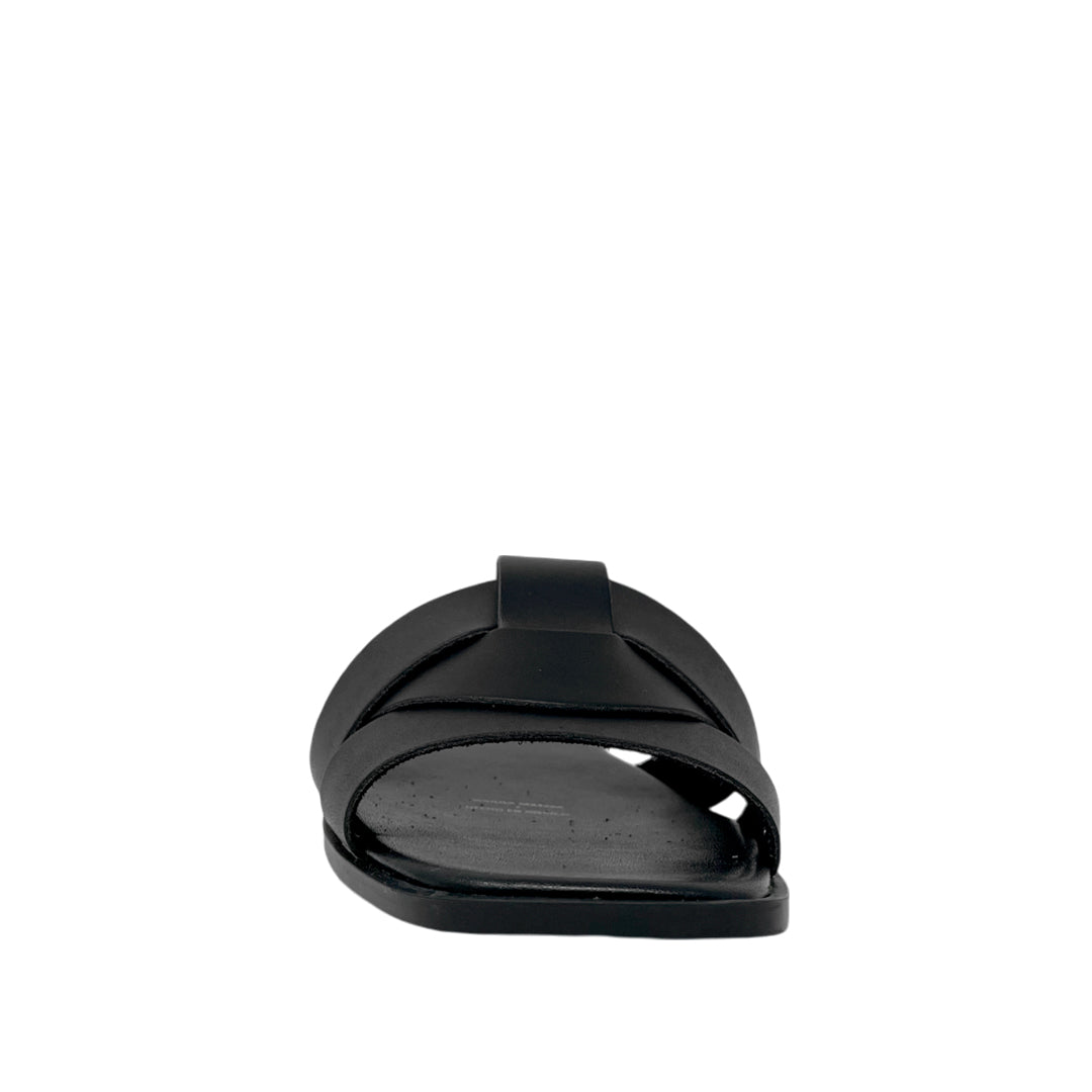 Sandalias flats Waiola para mujer color negro