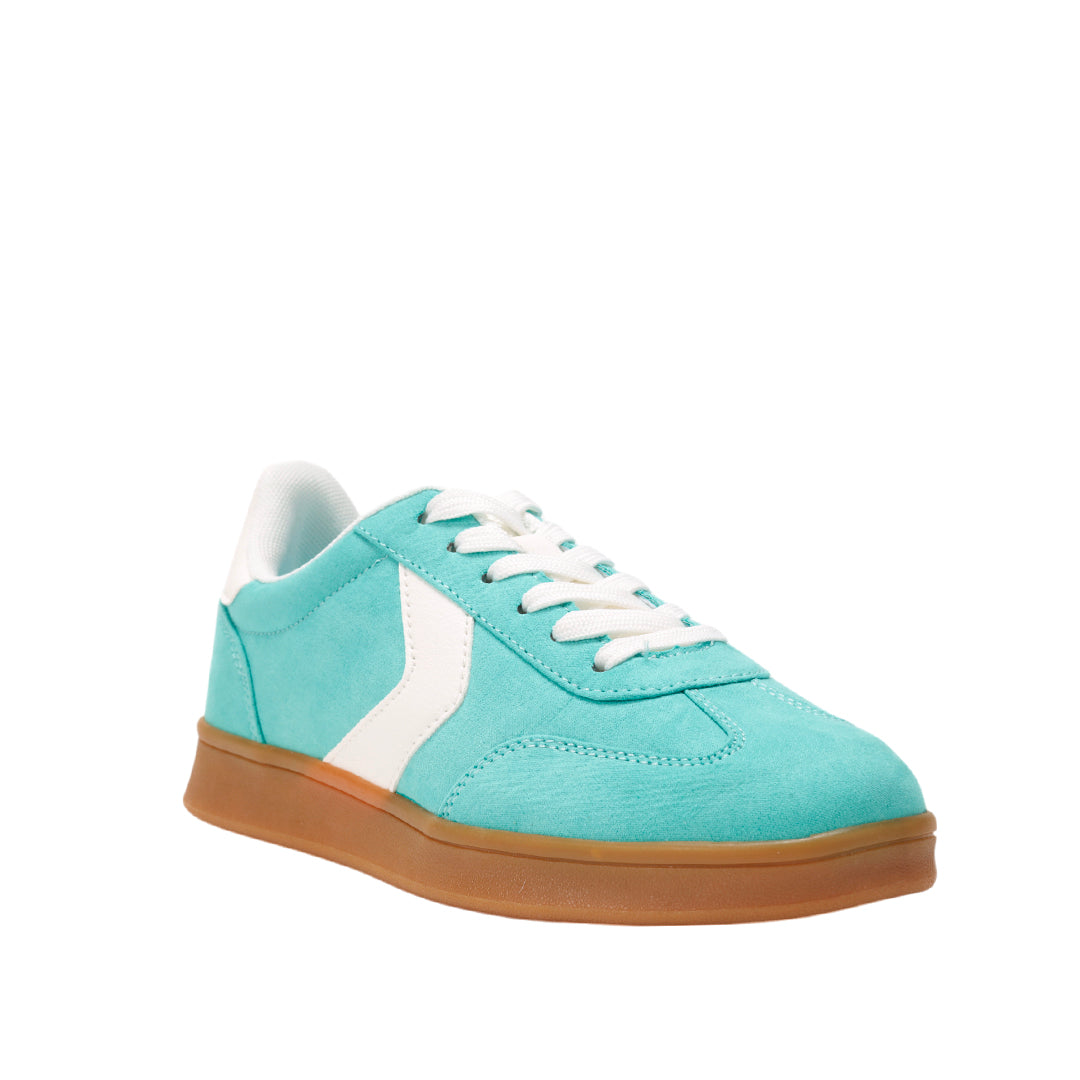 Sneakers casuales Shelby para mujer color verde menta
