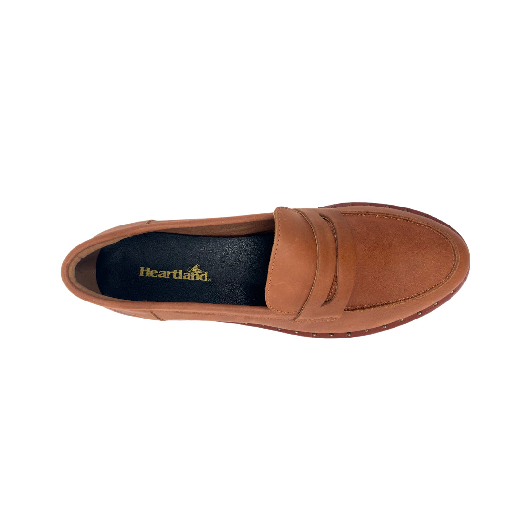 Mocasines Tamara para mujer color café