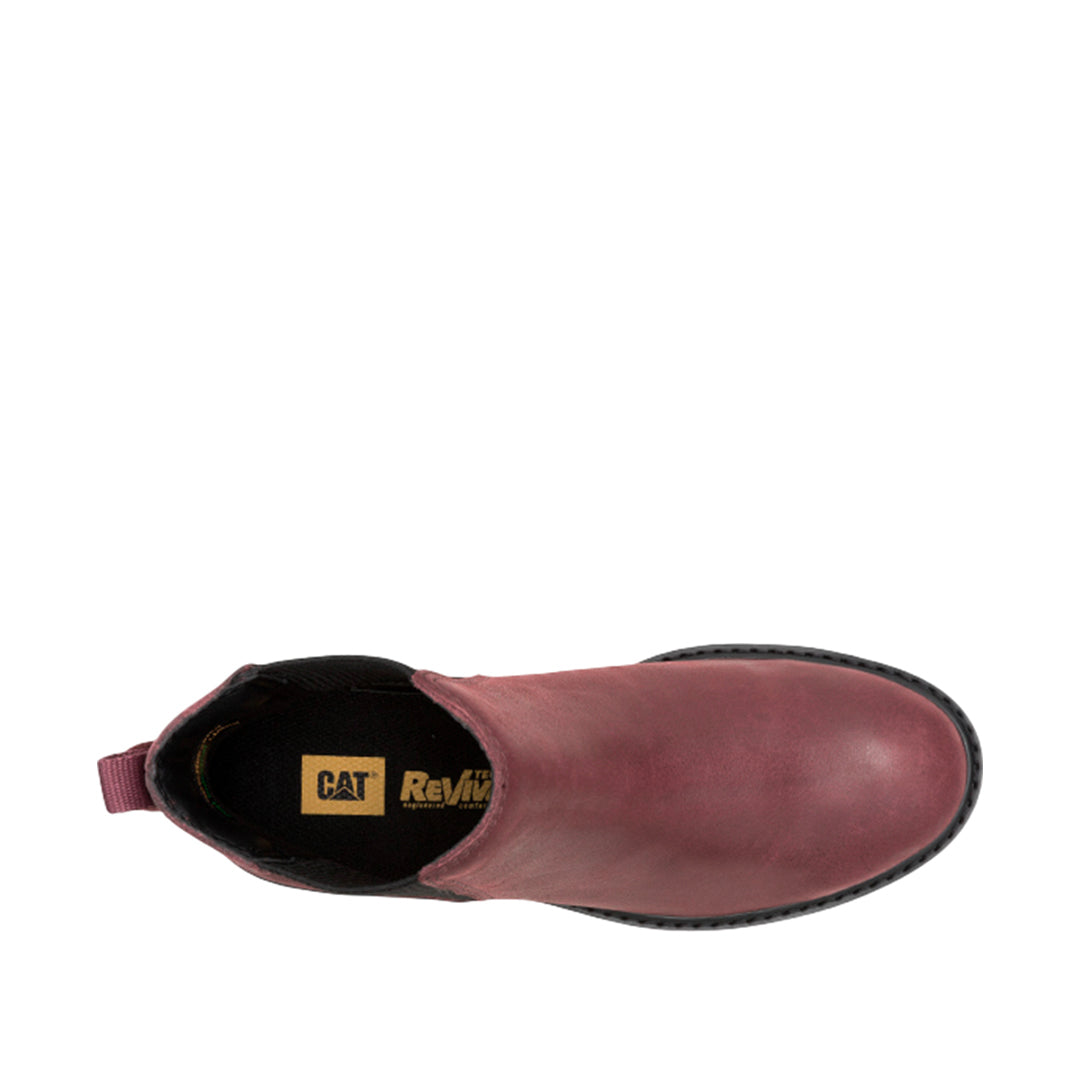 Botas Colorado Chelsea para mujer color vino