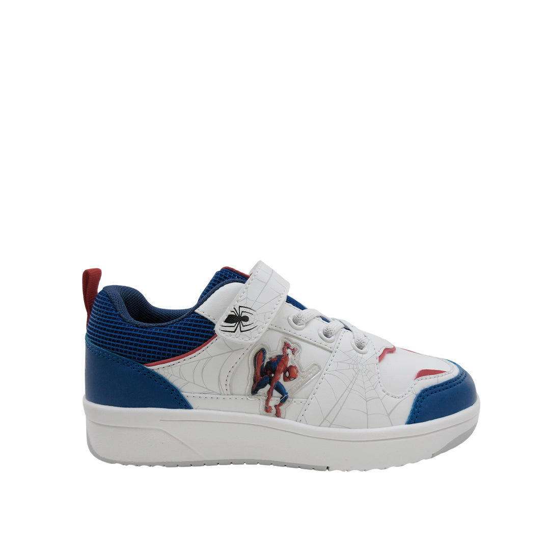 Sneakers Spider para niño color blanco