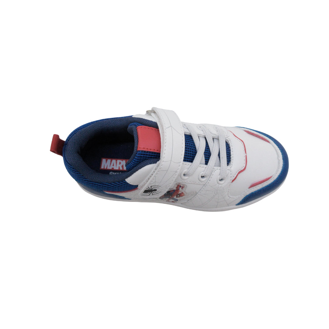 Sneakers Spider para niño color blanco