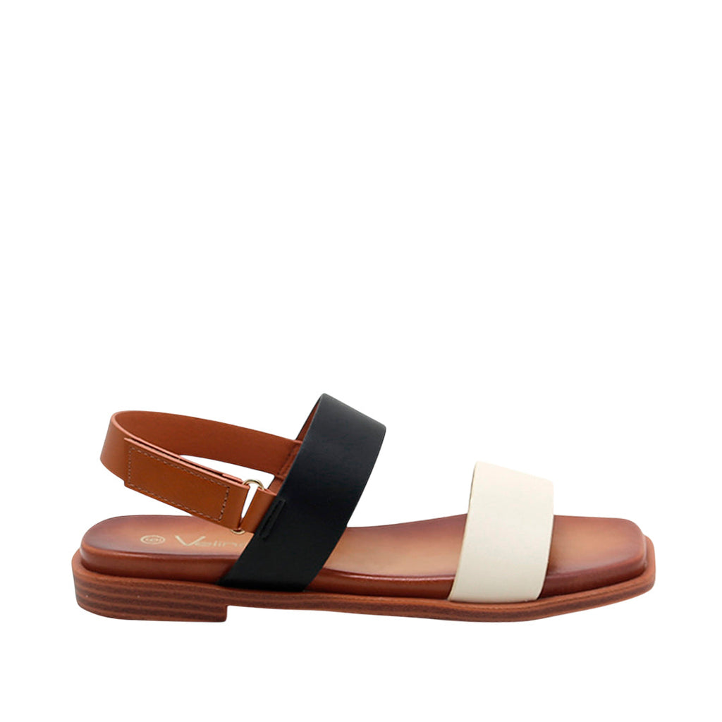 Sandalias flats Karina multi