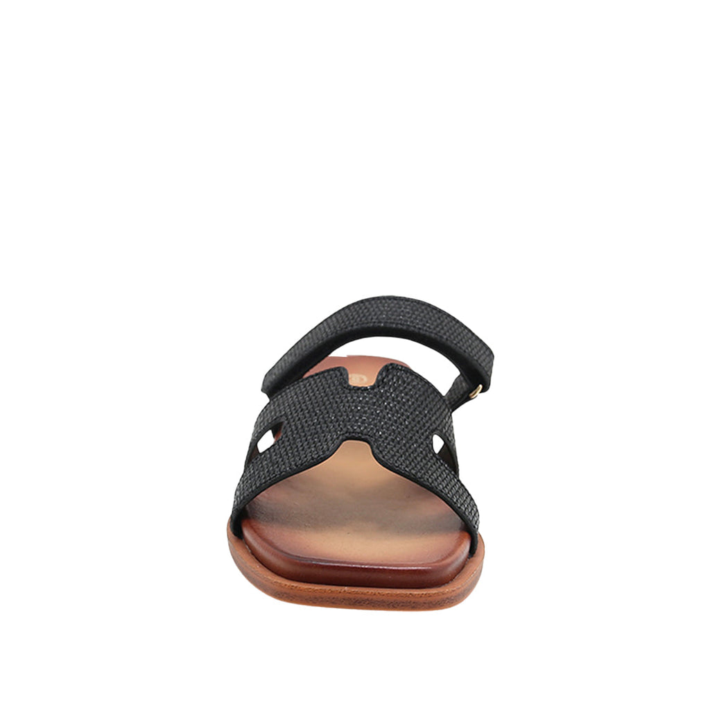 Sandalias flats Tiana negro