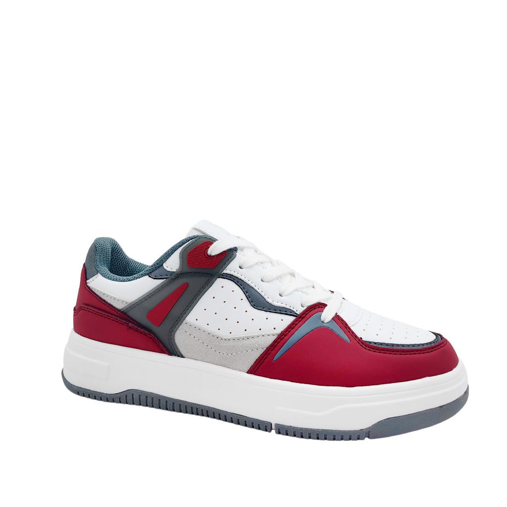Sneakers Travis para hombre color vino