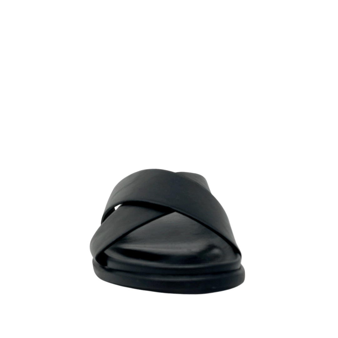 Sandalias slip on Virgil para hombre color negro