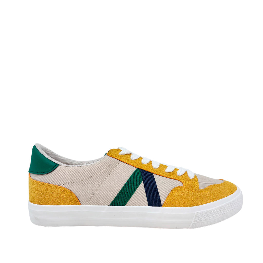 Sneakers Valencio para hombre color amarillo