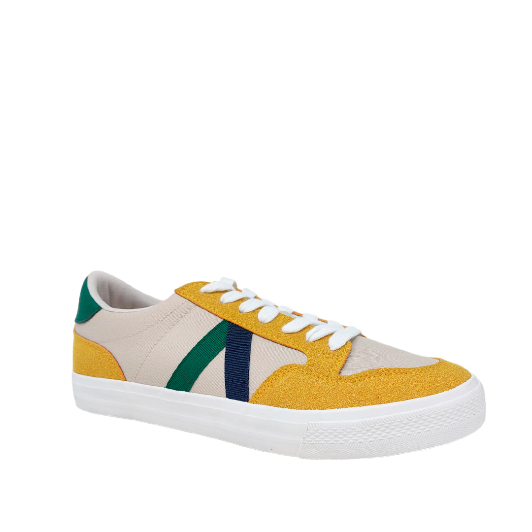 Sneakers Valencio para hombre color amarillo