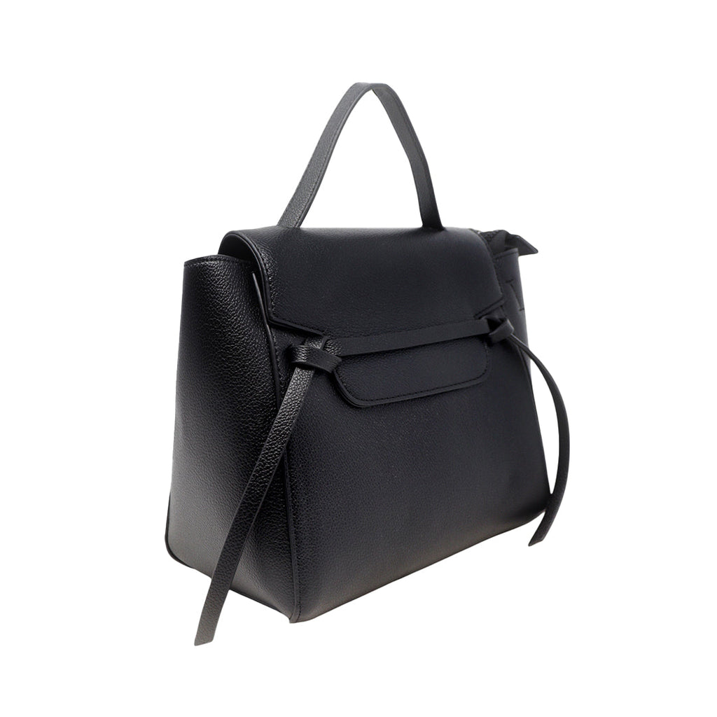 Cartera satchel Eureka negro