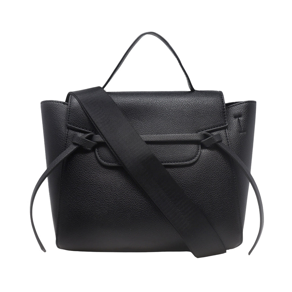 Cartera satchel Eureka negro