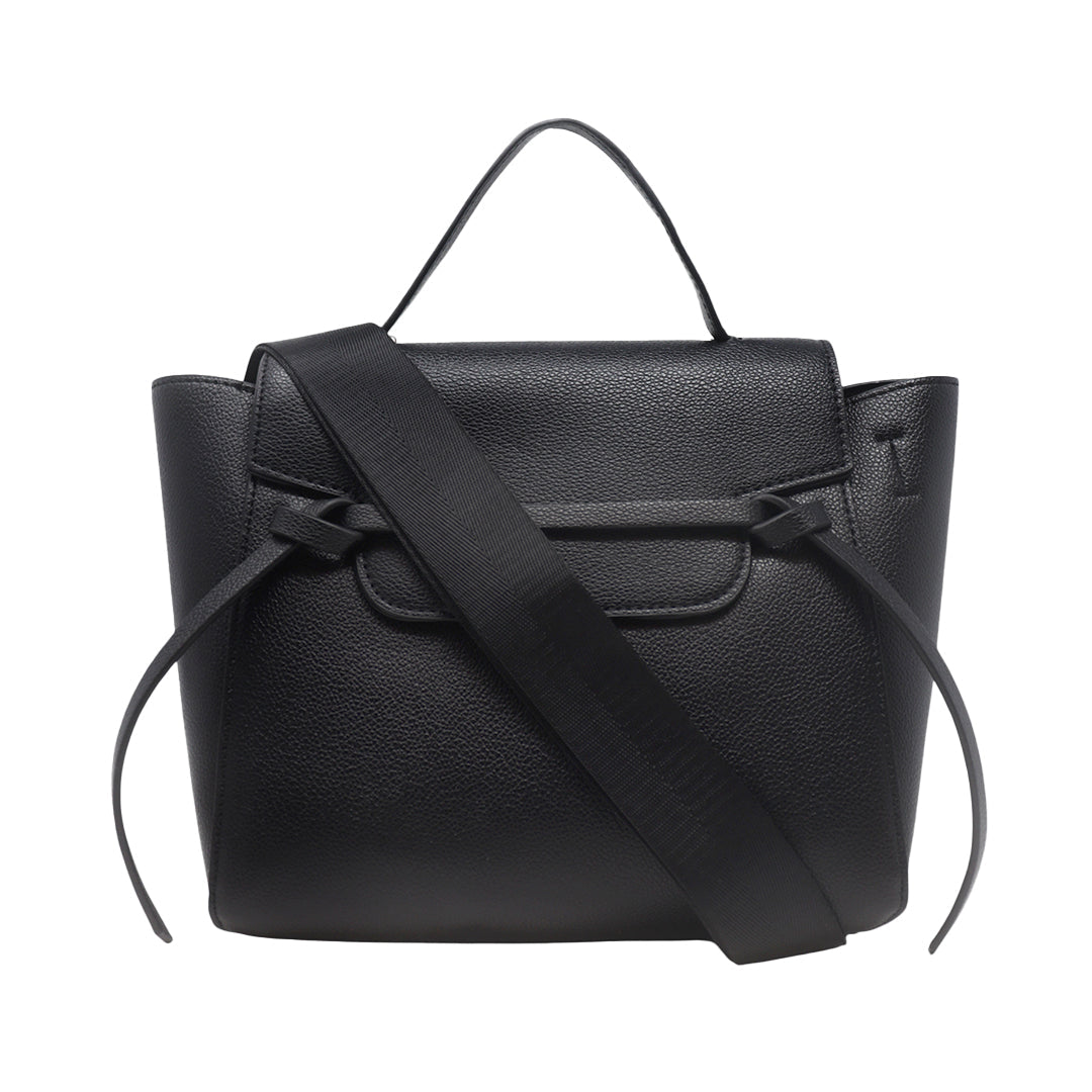 Cartera satchel Eureka negro