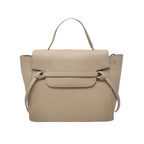 Cartera satchel Eureka taupe