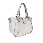 Cartera satchel Cindy blanco