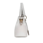 Cartera satchel Cindy blanco