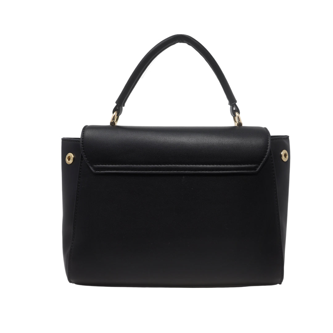 Cartera satchel Silvana negro
