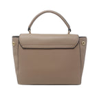 Cartera satchel Silvana taupe