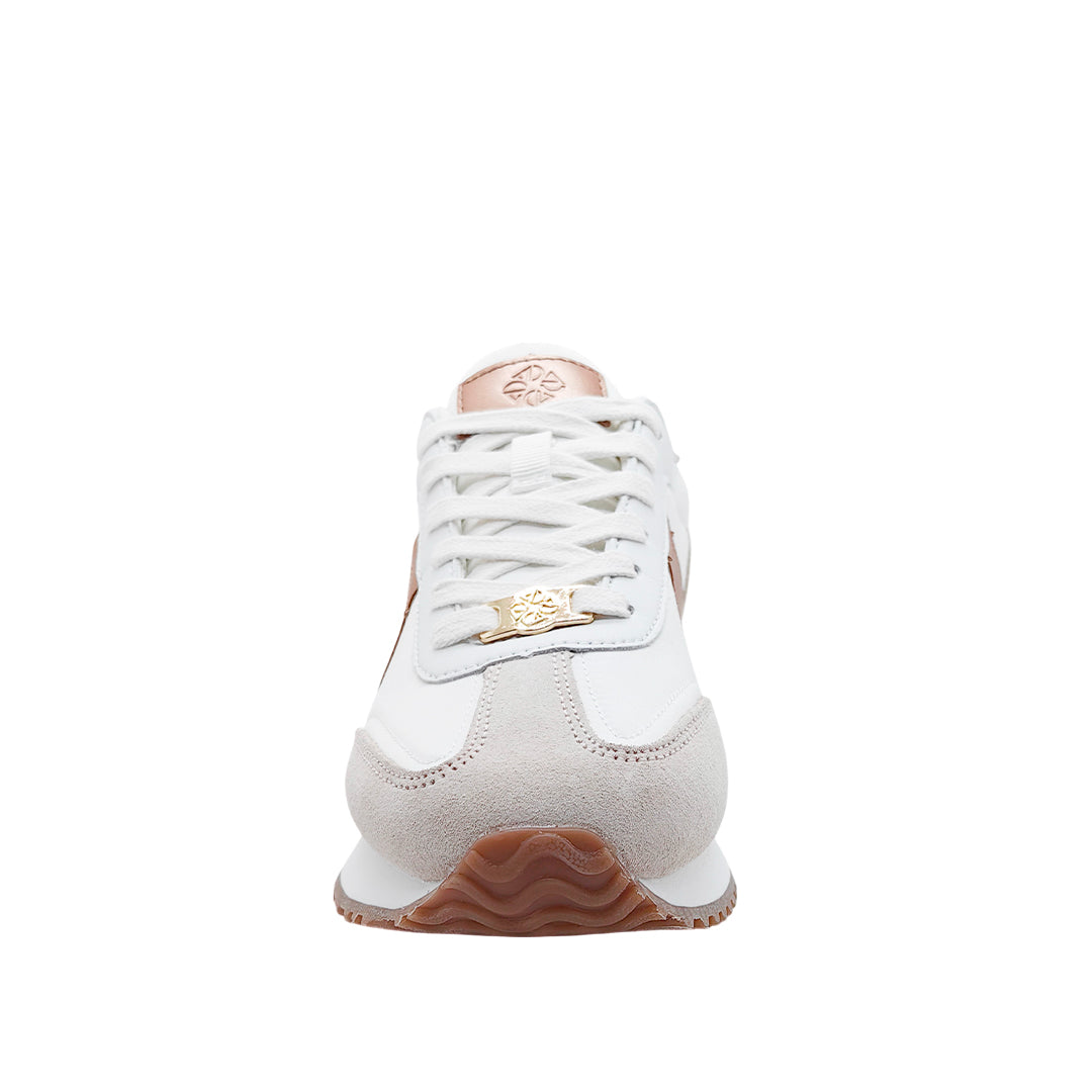 Sneakers Althea para mujer color blanco y rosado