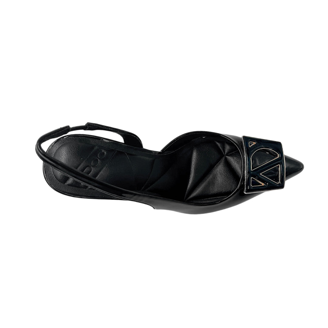 Tacones slingback Atlas para mujer color negro
