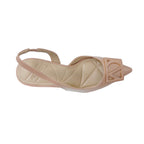 Tacones slingback Atlas para mujer color nude
