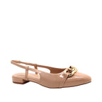 Ballerinas slingback Camille para mujer color nude