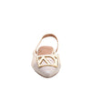 Ballerinas slingback Claire para mujer color hueso