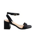 Sandalias de tacón Silvanna para mujer color negro