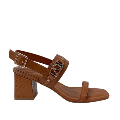 Sandalias de tacón Felicity para mujer color tan