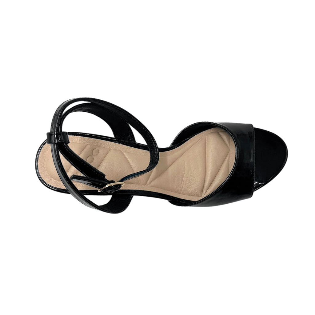 Sandalias de cuña Fiona para mujer color negro