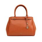 Cartera satchel Dina para mujer color tan