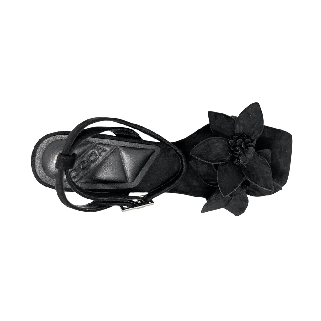 Sandalias de tacón Fiore para mujer color negro