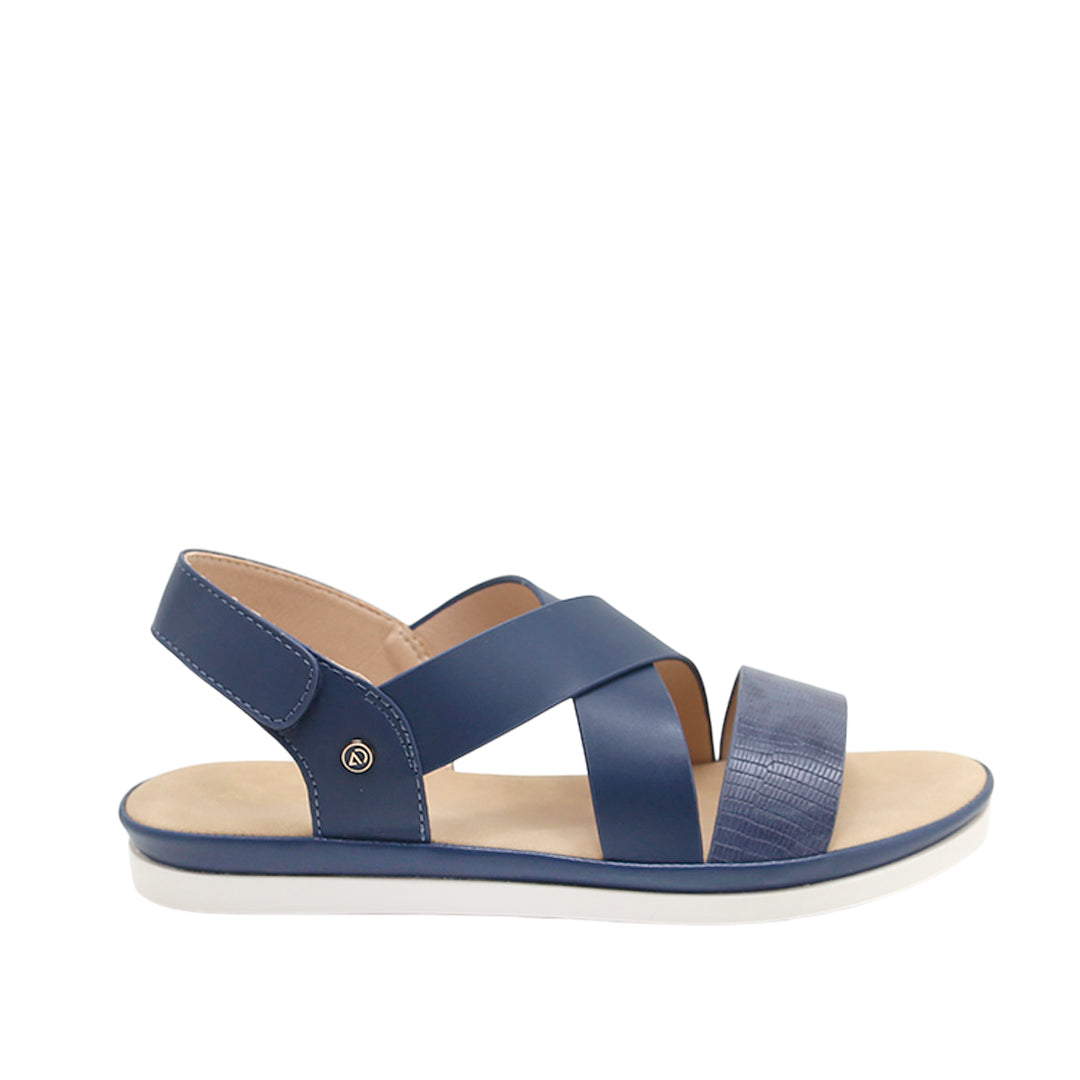 Sandalias de plataforma Elis para mujer color marino
