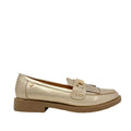 Mocasines Francela para mujer color dorado