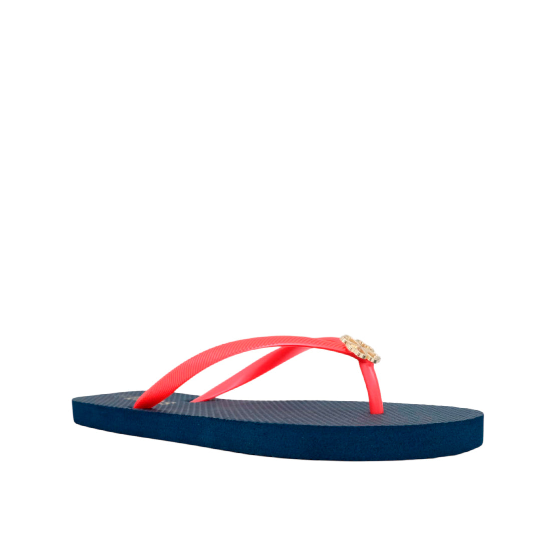 Sandalias flats Dany navy