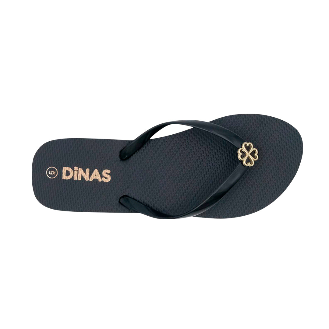 Sandalias flats Dany negro
