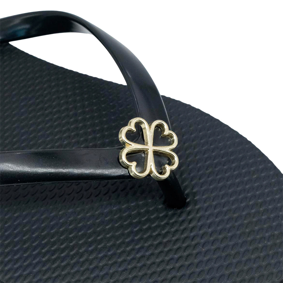 Sandalias flats Dany negro