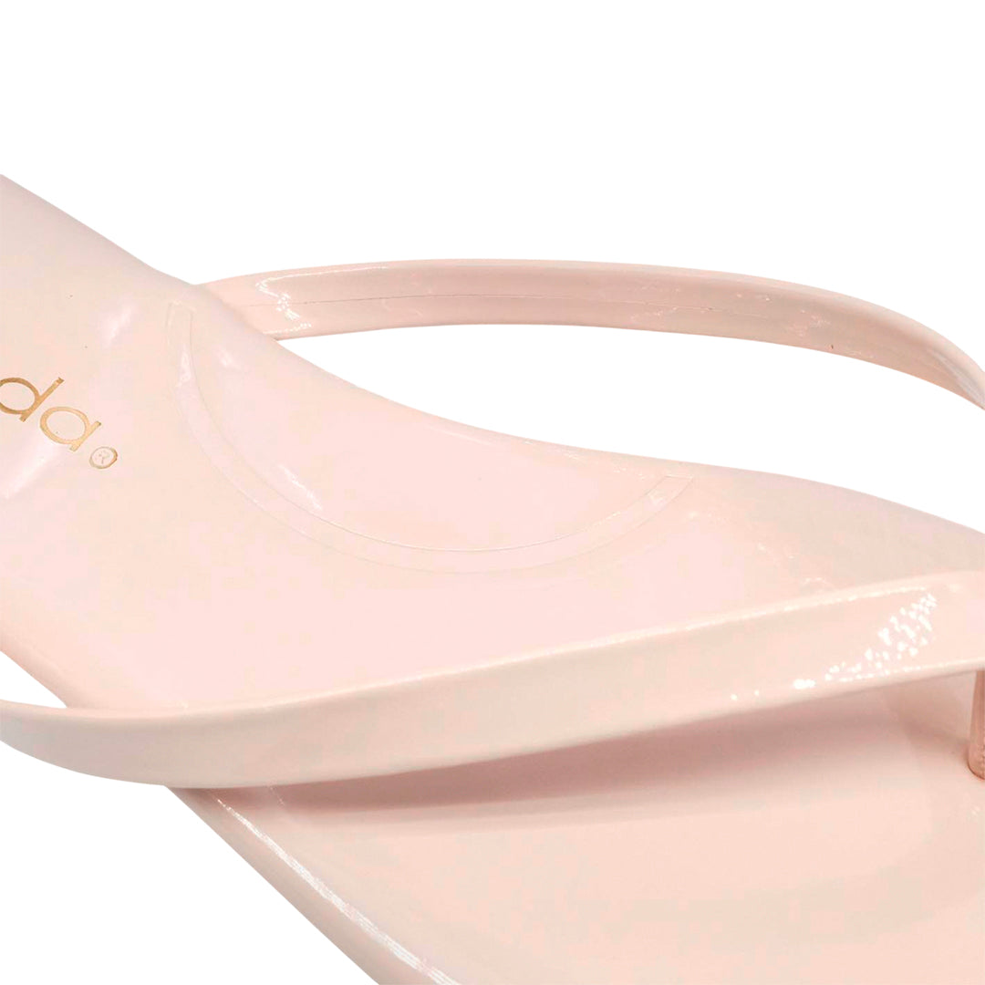 Sandalias flats Kenya hueso