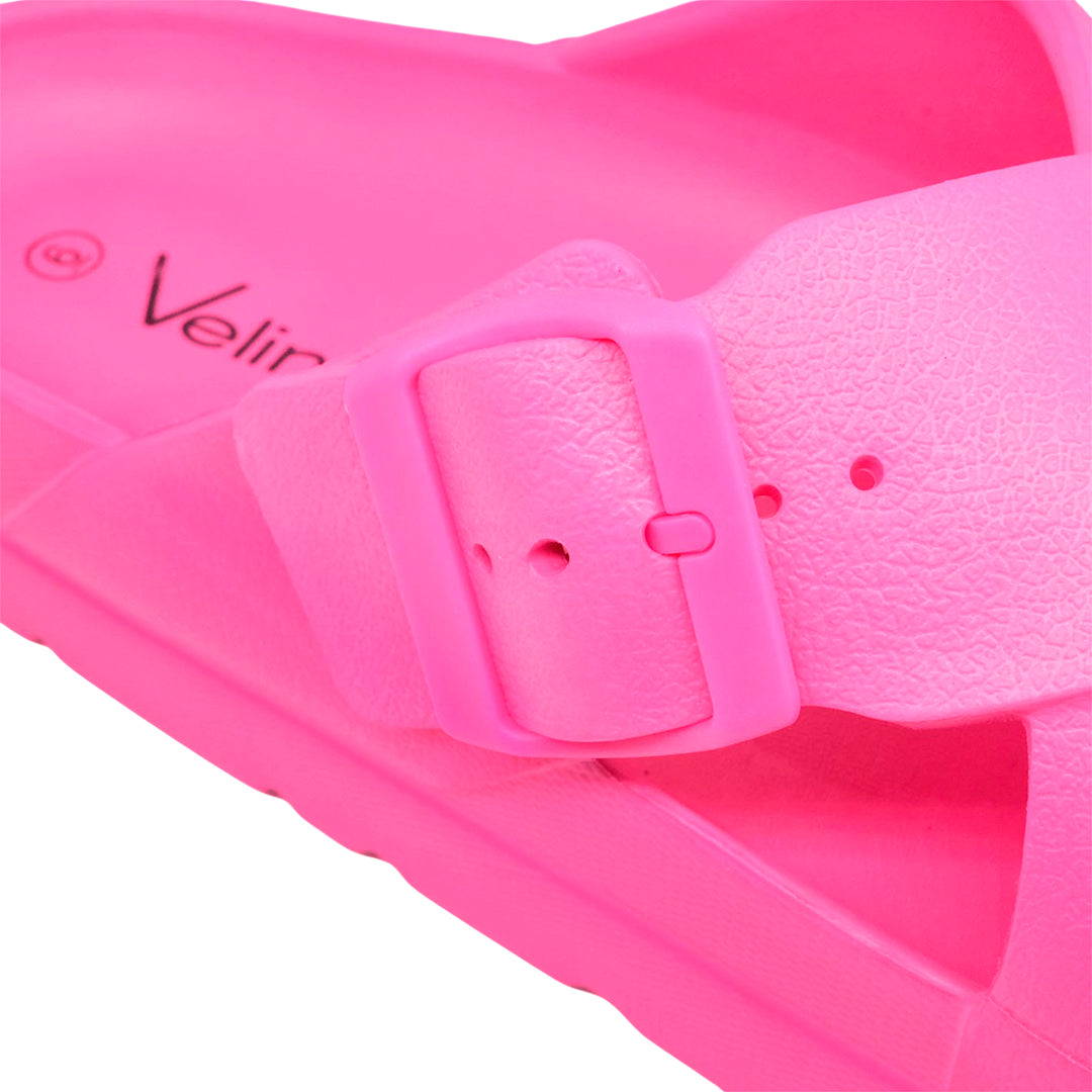 Sandalias flats Milan rosado