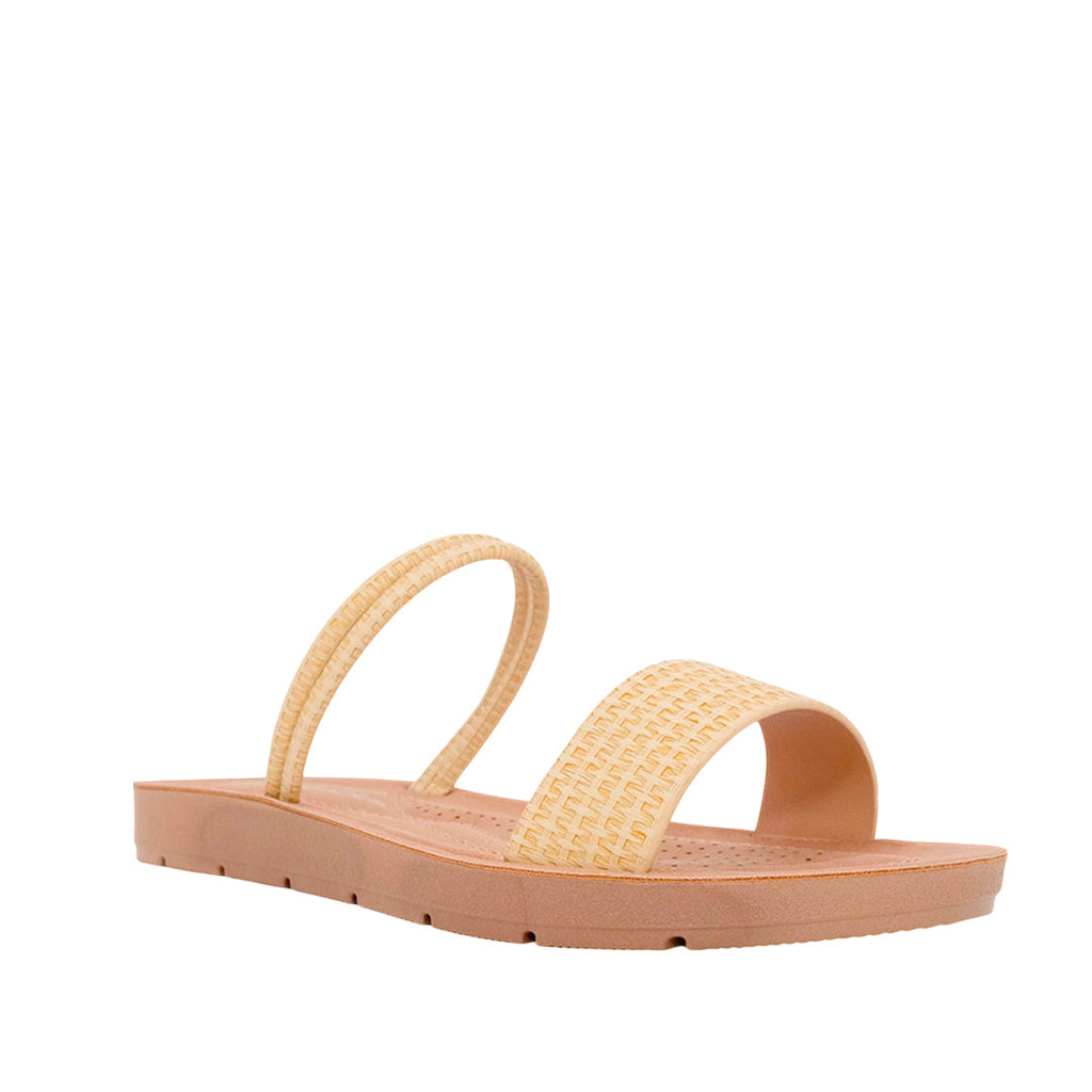 Sandalias flats Victoria beige