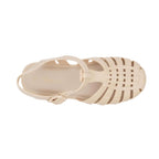 Sandalias flats Yeli taupe