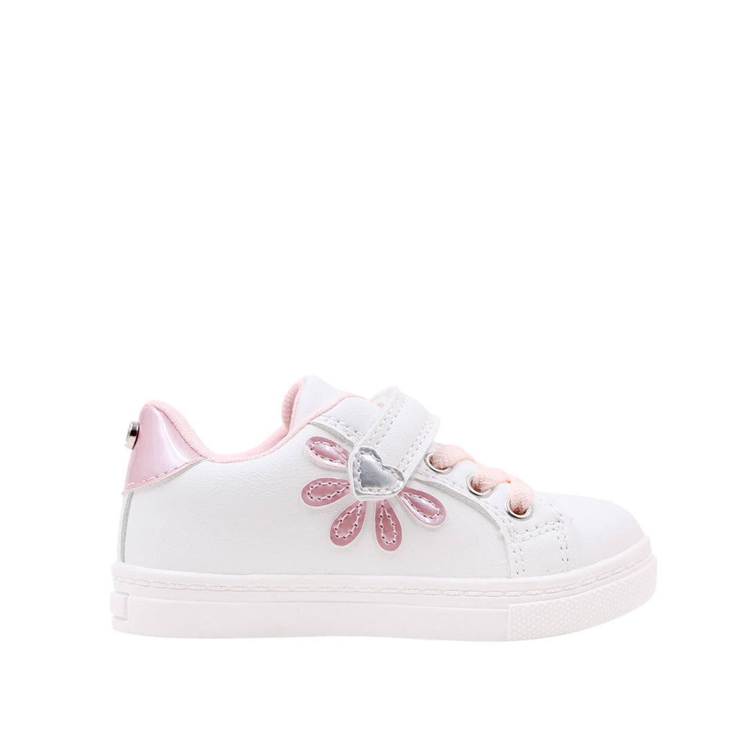 Tennis Adi para infante color blanco