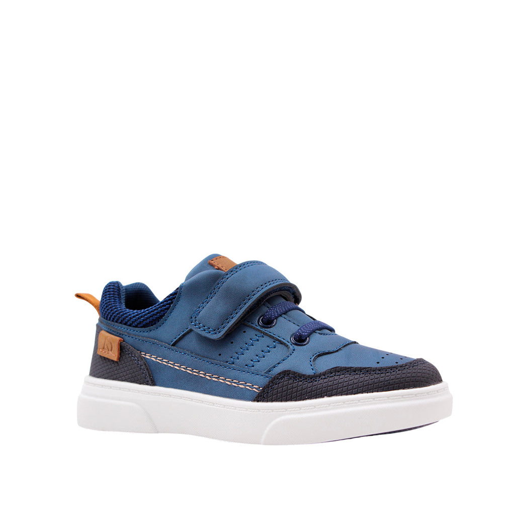 Sneakers Barney para niño color navy