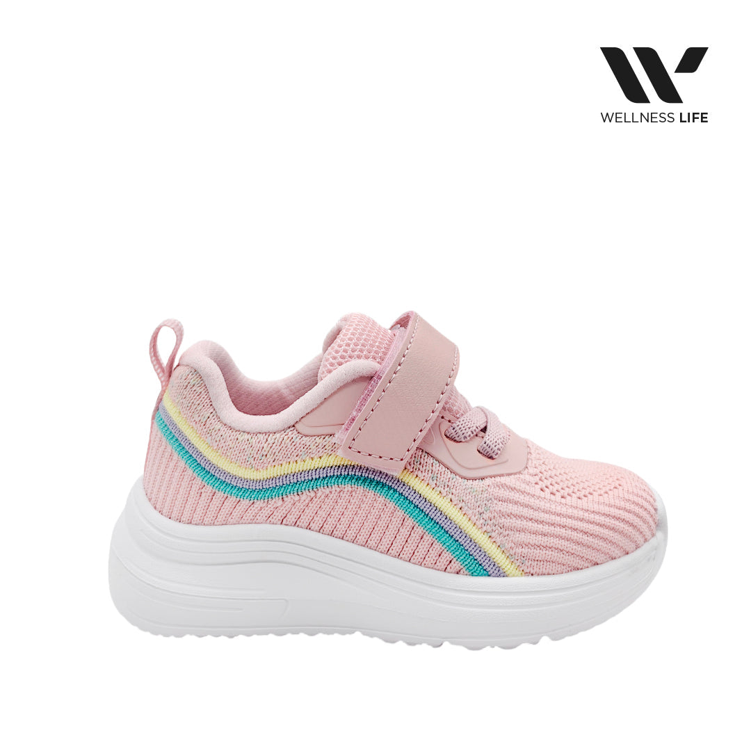 Tennis Ava para infante color rosado