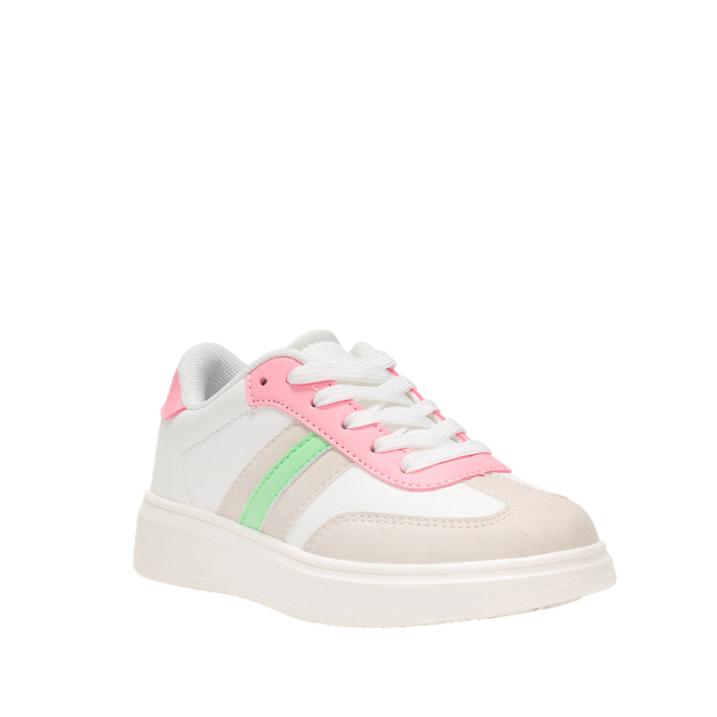 Sneakers Annie para niña color blanco